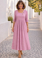 Clara | Vestido midi elegante
