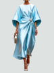 Lona™ Elegant Long Satin Dress