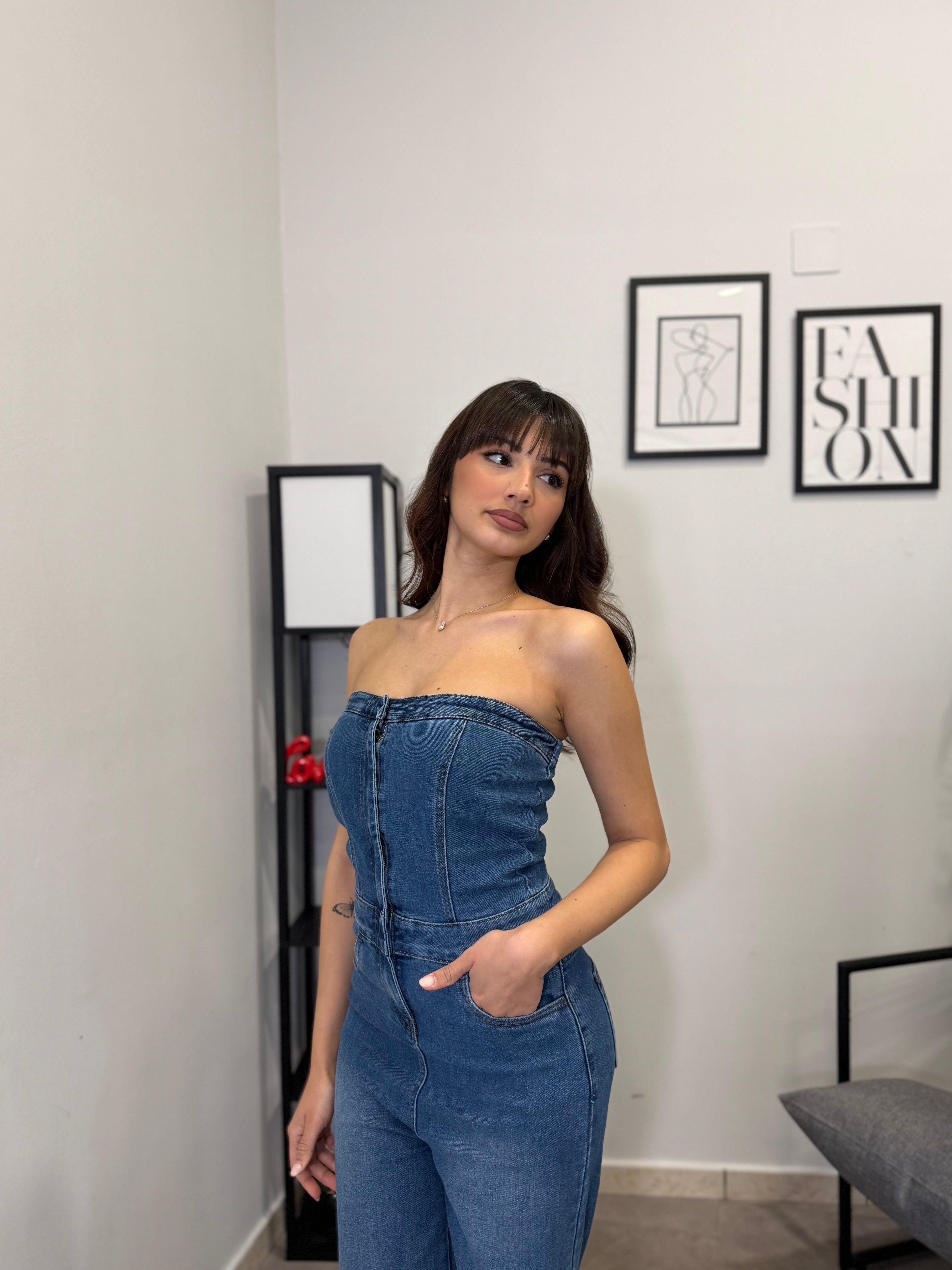Tuta in Jeans 651