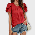 Charlotte - Blusa perfecta con lunares