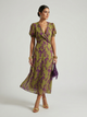 Virel™ Relaxed Floral Midi Dress