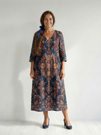 Irina | Vestido Midi de Forma Suave