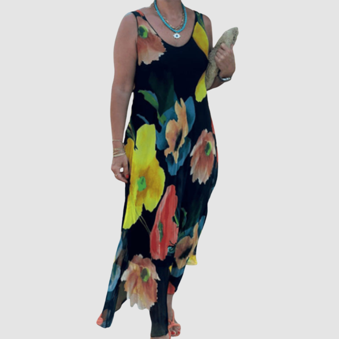 Paige™ Elegant Floral Dress