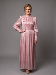 Adelaide™ Pleated Belted Maxi Dress