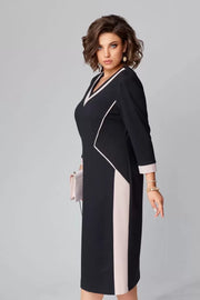 Alexa™ Elegant V-neck dress