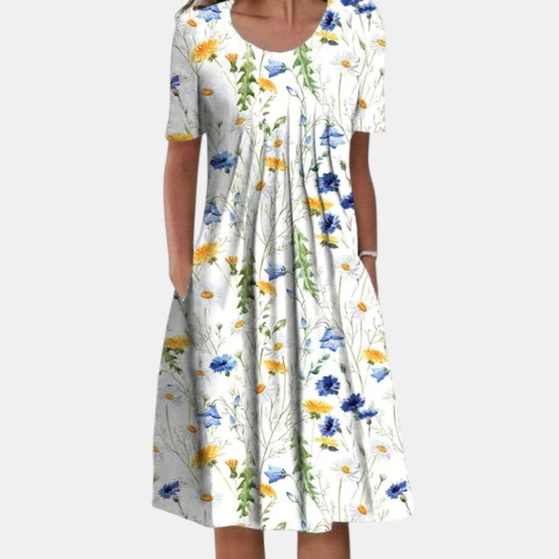 NAZARET™ | VESTIDO DE ESTAMPADO FLORAL