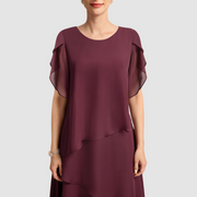 Cierra™ Elegant Chiffon Dress