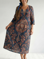 Irina | Vestido Midi de Forma Suave