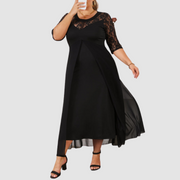 Reina™ Long Lace Dress