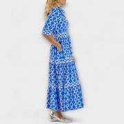 Sheena™ Chain Print Midi Dress