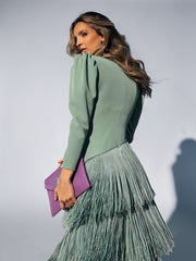 Regina™ Elegant Fringe Dress