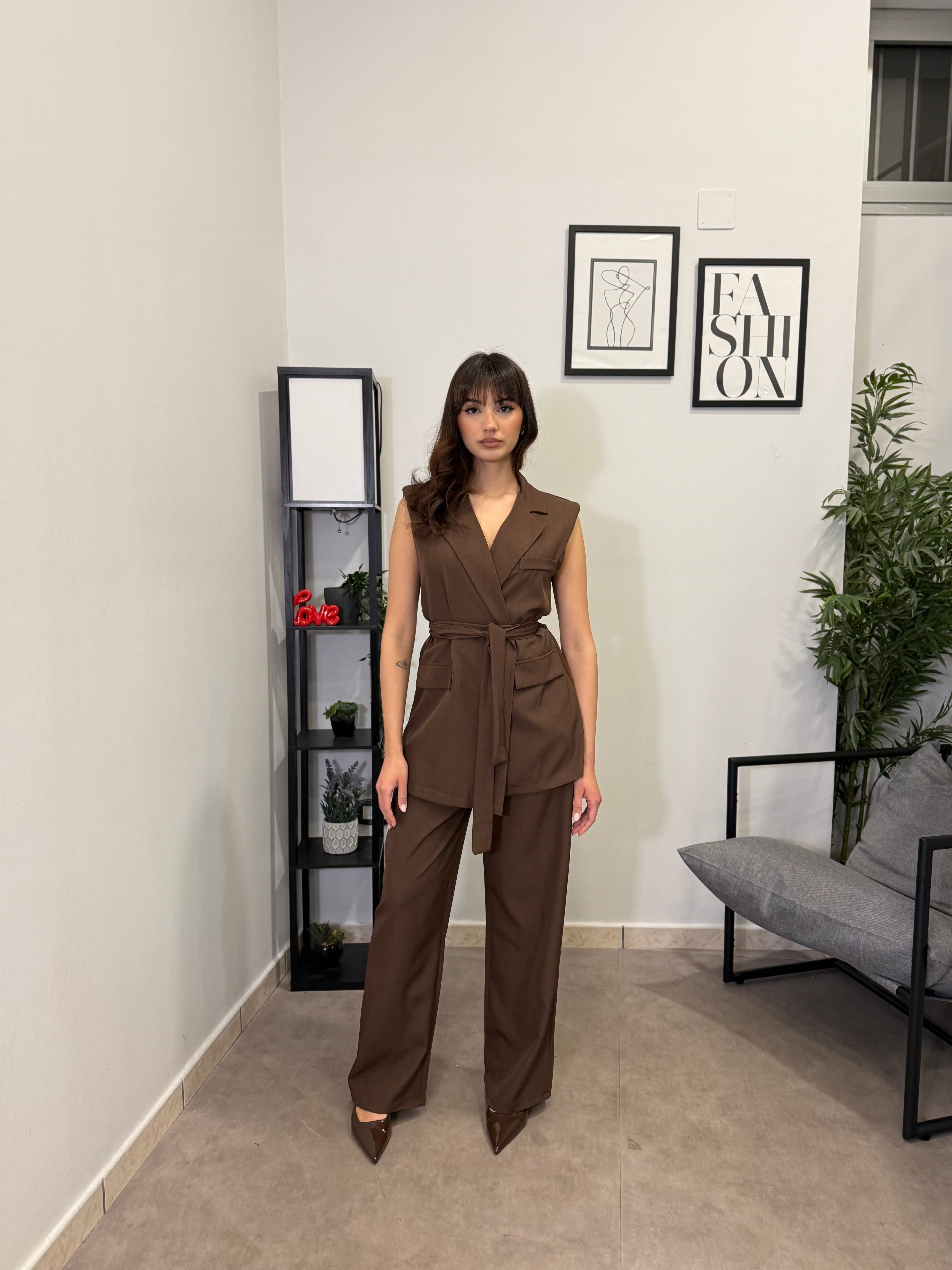 Set-Coordinato Gilet e Pantalone 5687