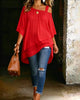 Amiyah™ Asymmetric Blouse