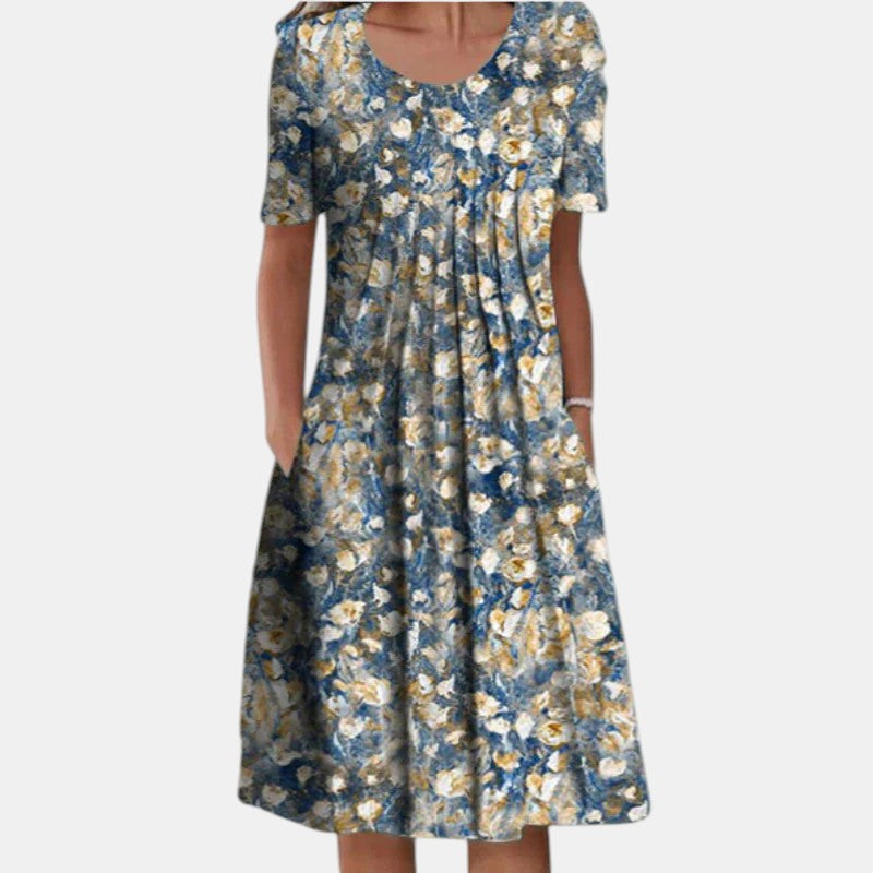 NAZARET™ | VESTIDO DE ESTAMPADO FLORAL