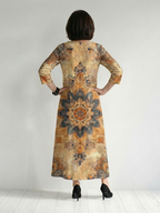 Diana | Vestido Midi Floral Suave