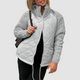 Carina™ Wool Patchwork Down Jacket