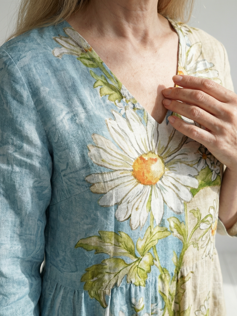 Elina | Vestido Midi Daisy Ligero