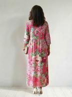 Fernanda | Vestido Midi Jardín en Flor