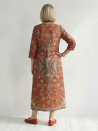 Carla | Vestido Midi Patchwork con Comodidad