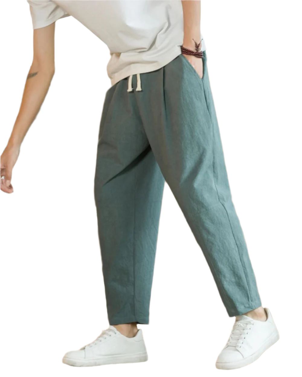 Pantalón de algodón Roma