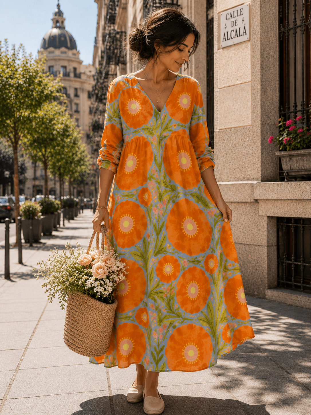 Salomé™ - Vestido Floral Encantado