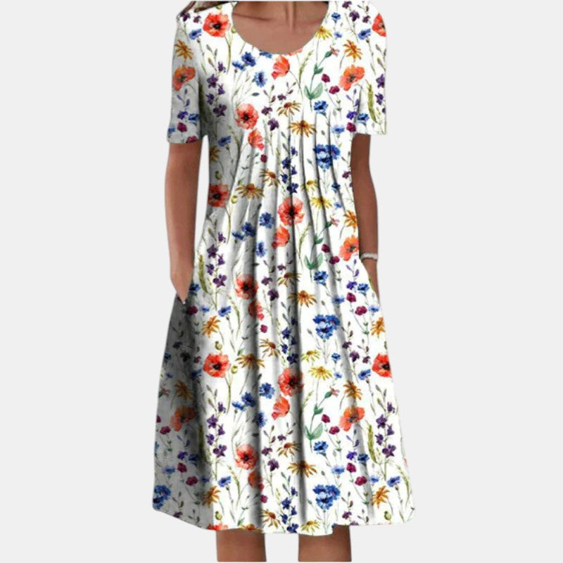 NAZARET™ | VESTIDO DE ESTAMPADO FLORAL