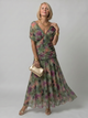 Calen™ Off Shoulder Flow Midi Dress