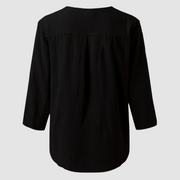 Melisa™ Casual Cotton & Linen Blouse