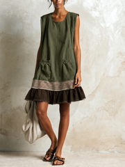 Hazel™ Ruffle Hem Tunic Dress