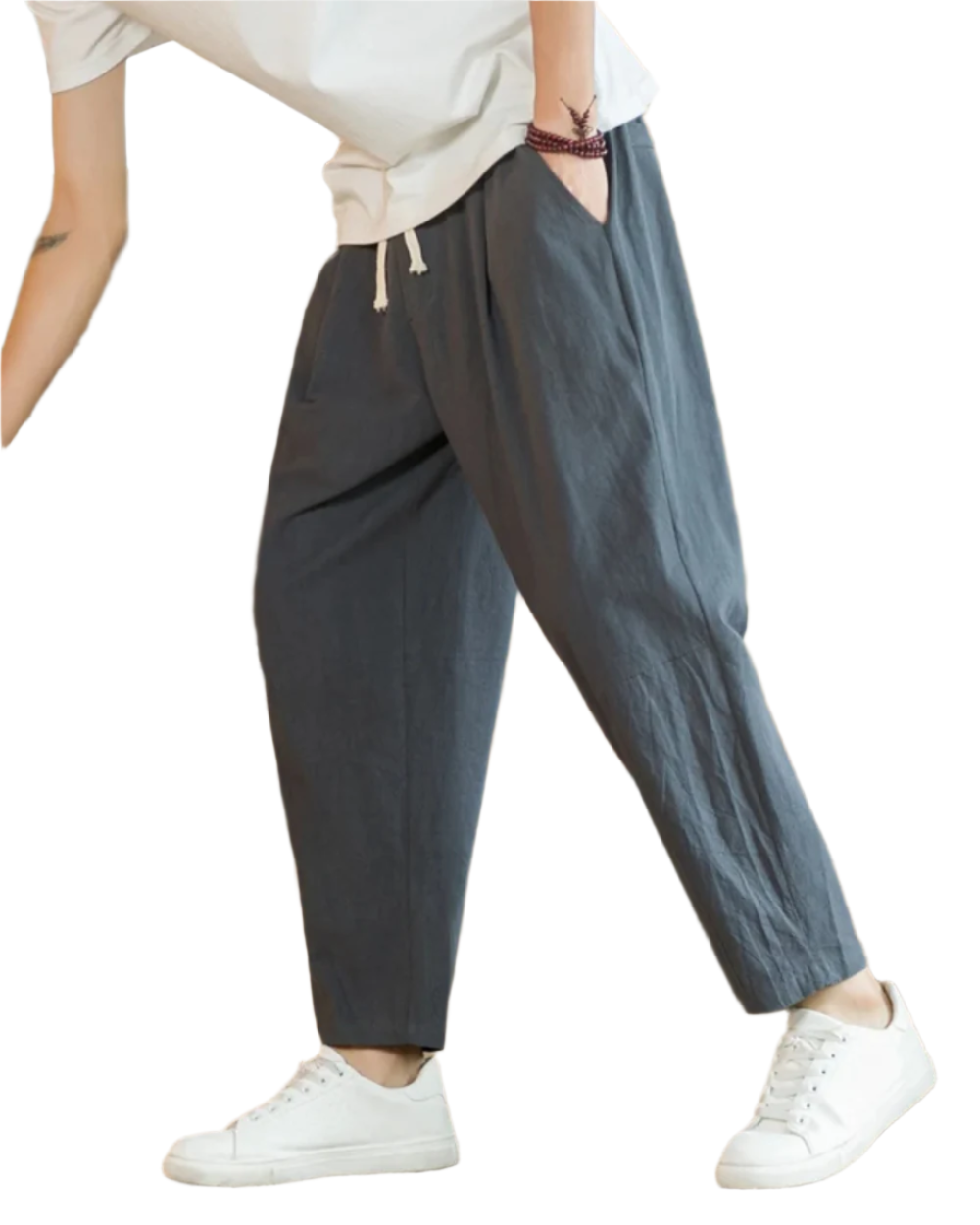 Pantalón de algodón Roma