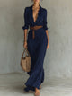 Gwen™ Elegant Casual Shirt Dress + FREE Belt