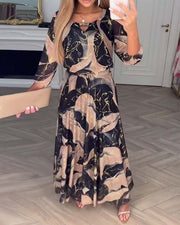 Cornelia™ Elegant Chiffon Dress