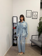 Camicione in Denim chiaro 5291