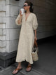 Shyla™ Buttoned Maxi Dress