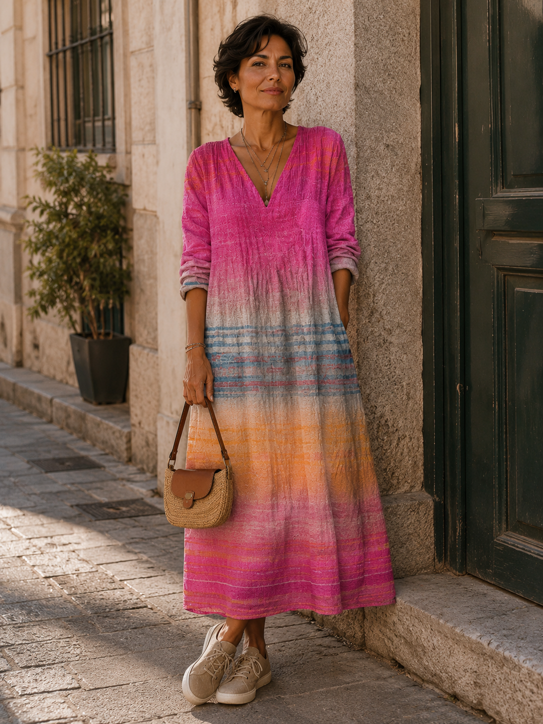 Noelia™ | Vestido de Comodidad Diaria