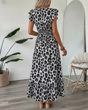 Judie™ Leopard Midi Dress