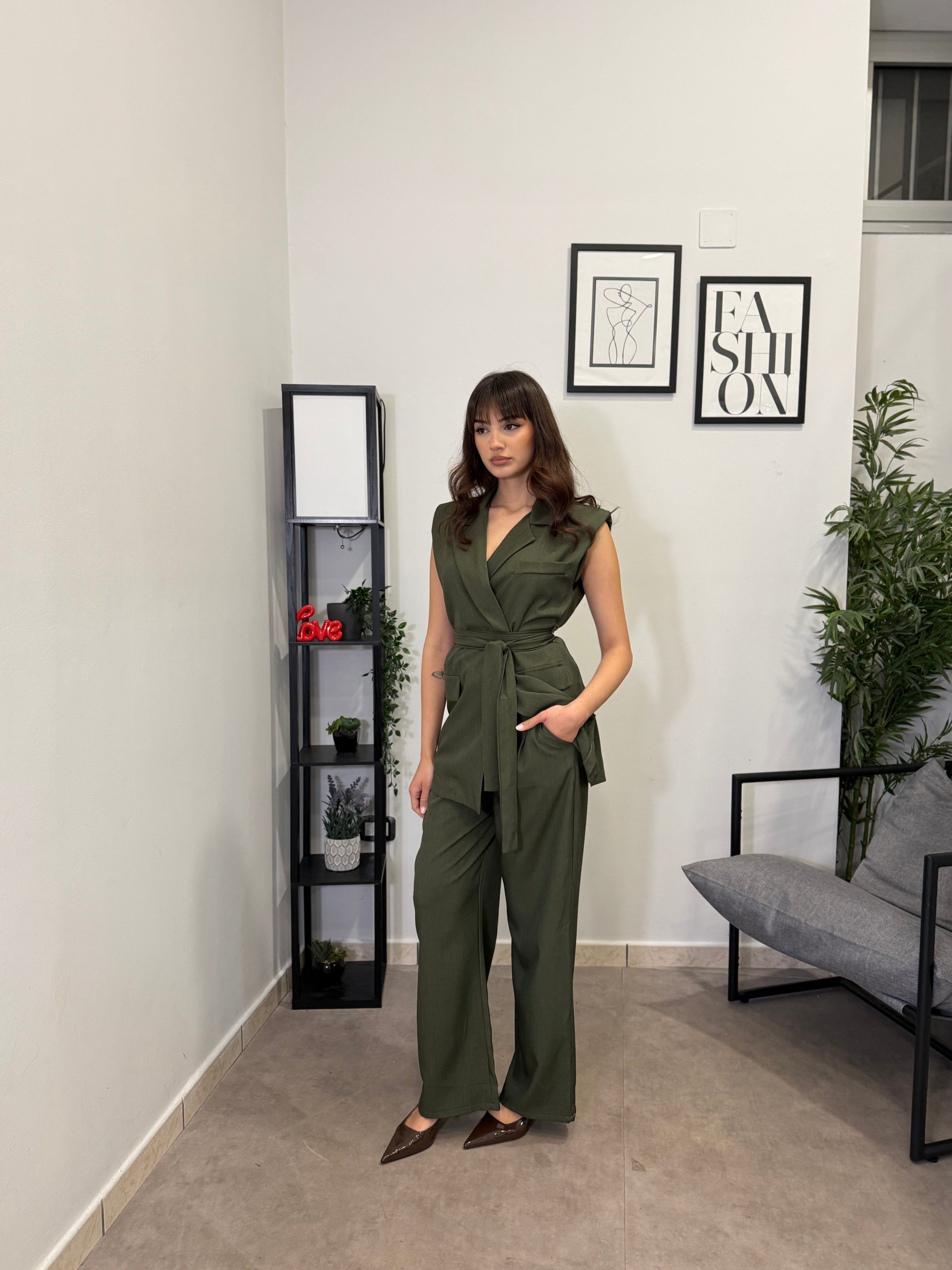 Set-Coordinato Gilet e Pantalone 5687