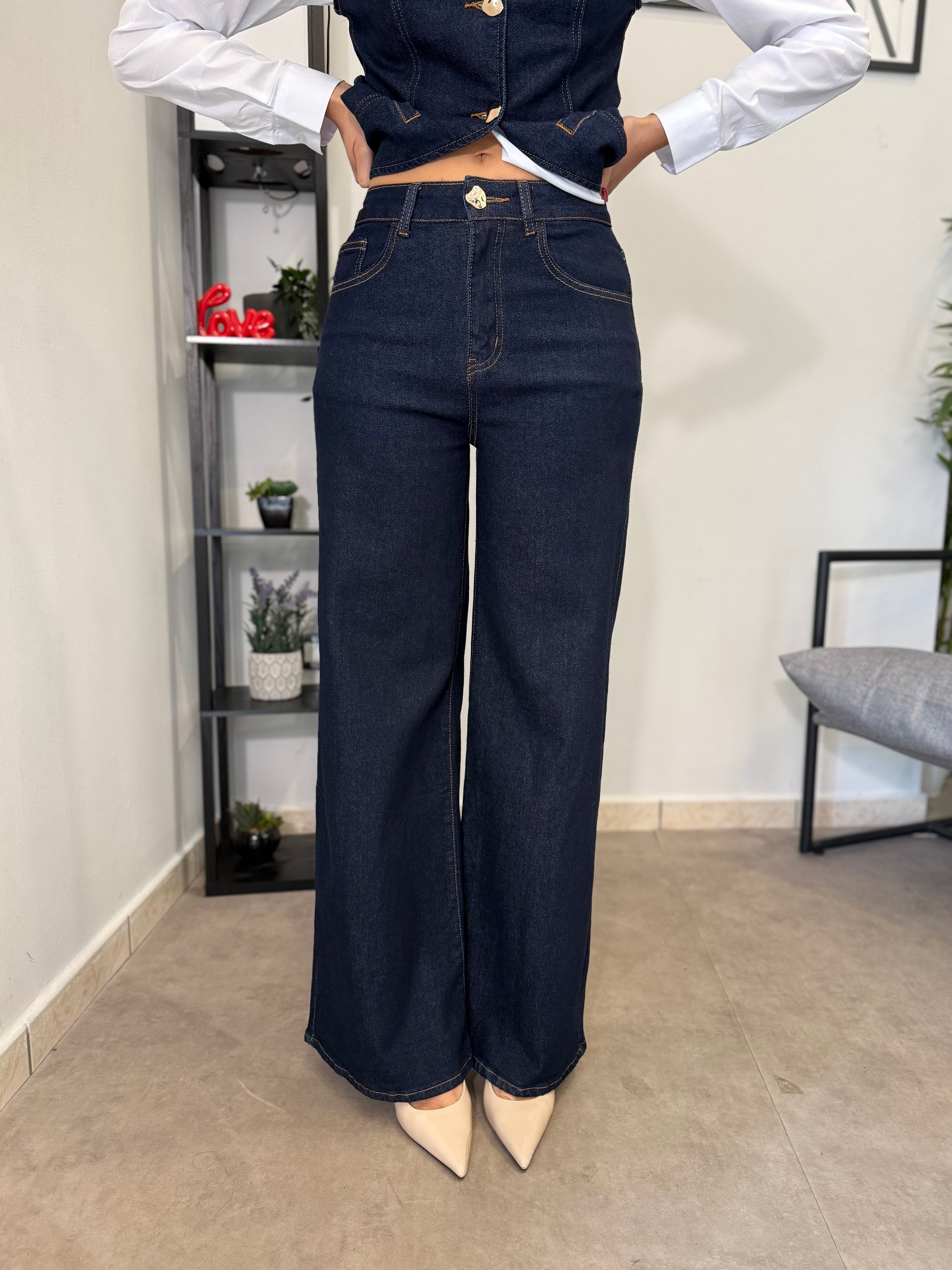 Set-Coordinato in Denim 1086