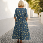 Lilia | Vestido midi cómodo y elegante