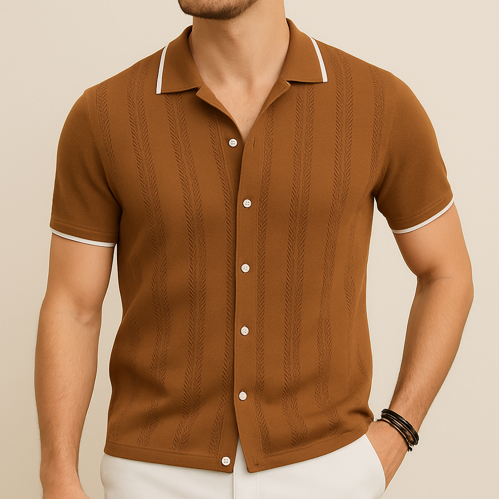 Camisa de Punto Transpirable para Hombre