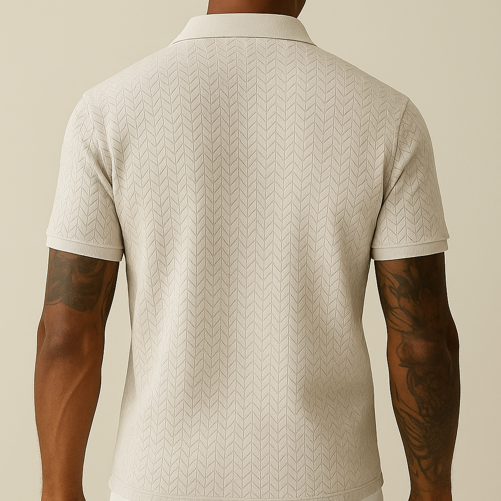 Polo de Hombre con Cuello Moderno