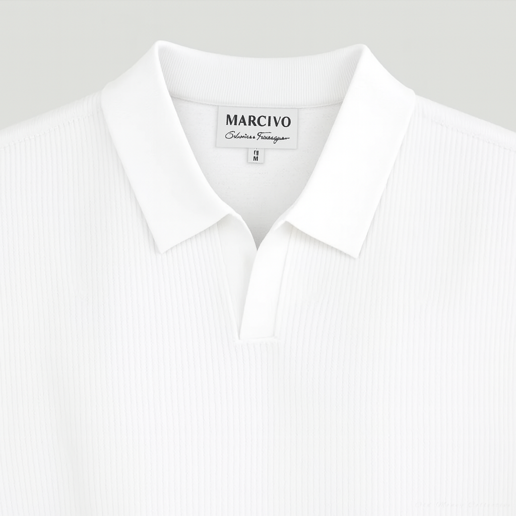 Camiseta Portofino de Algodón con Paneles Mesh