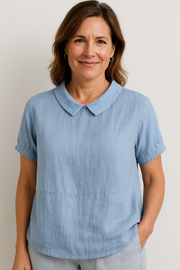 Avery™ Relaxed Fit Collared Top