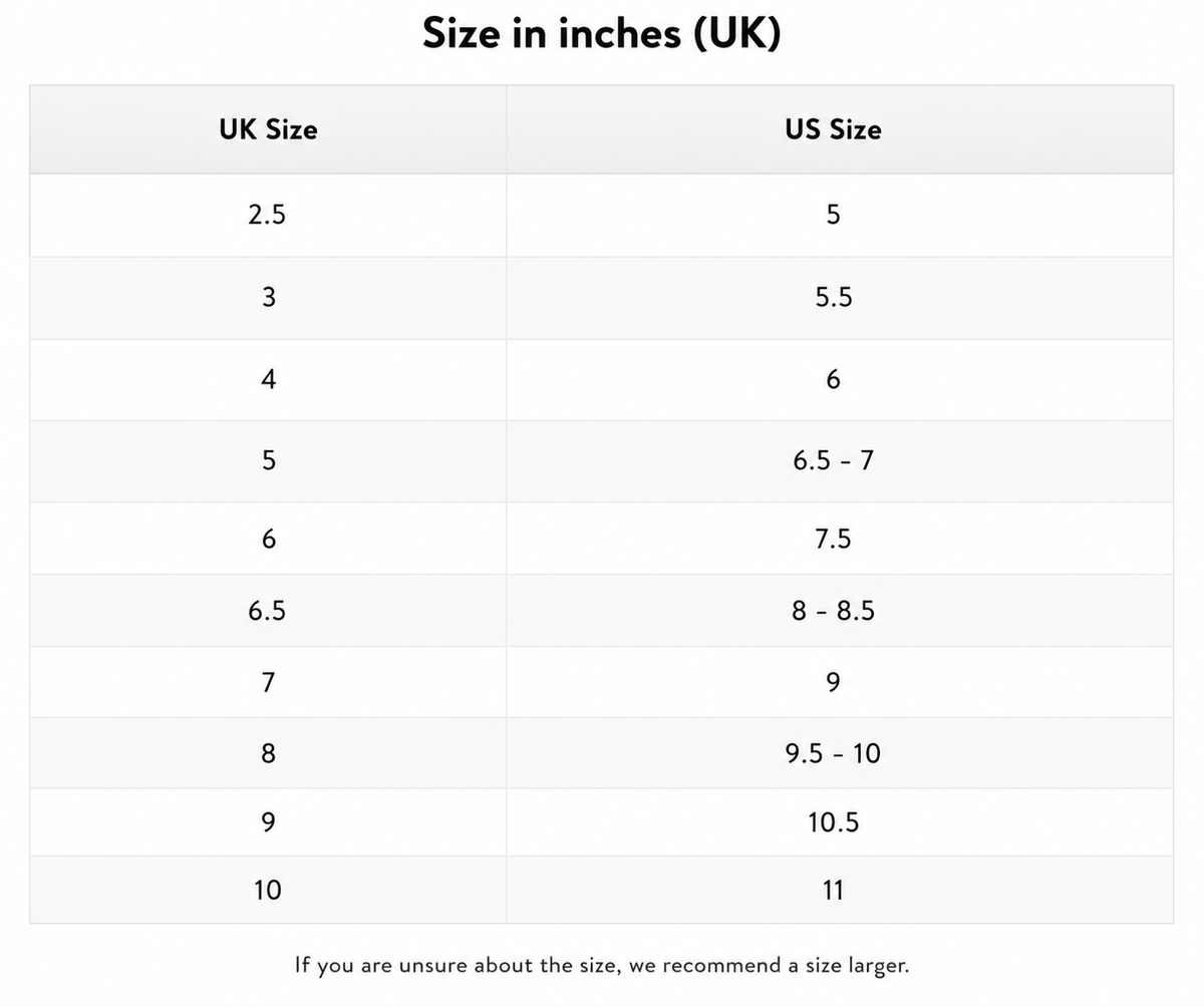 Kira™ Elegant comfortable Boots size chart
