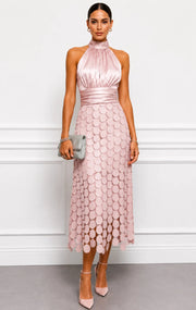 Eunice™ Halter Neck Midi Dress