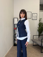 Set-Coordinato in Denim 1086