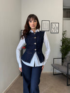 Set-Coordinato in Denim 1086