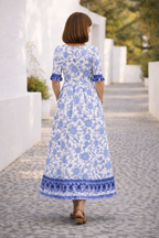 Elia | Vestido floral elegante y fresco