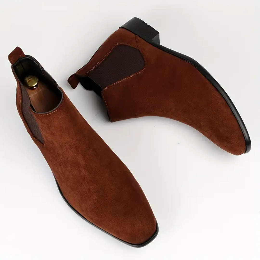 Herman | Botas Chelsea de Ante Elegantes
