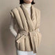 Cherry™ Soft Belted Wrap Puffer Vest